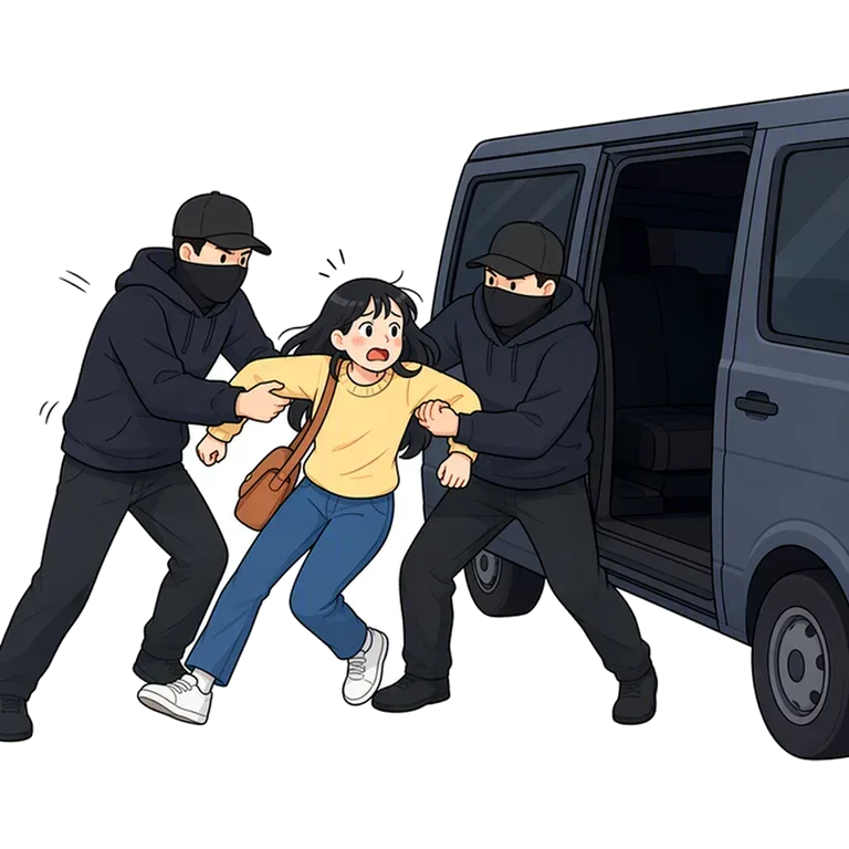 to be kidnapped