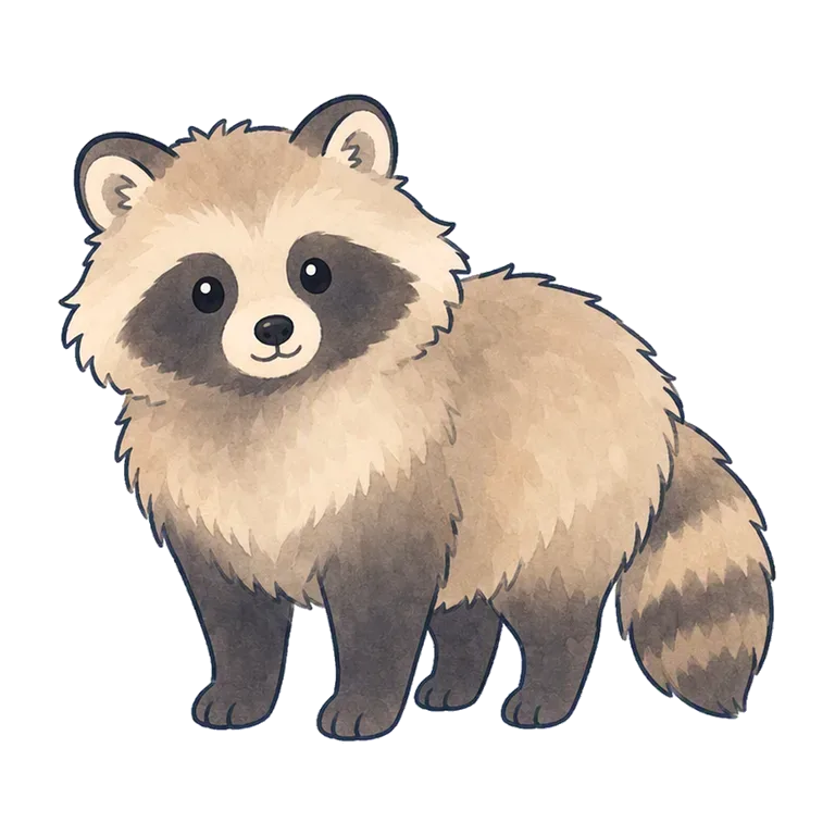 raccoon dog