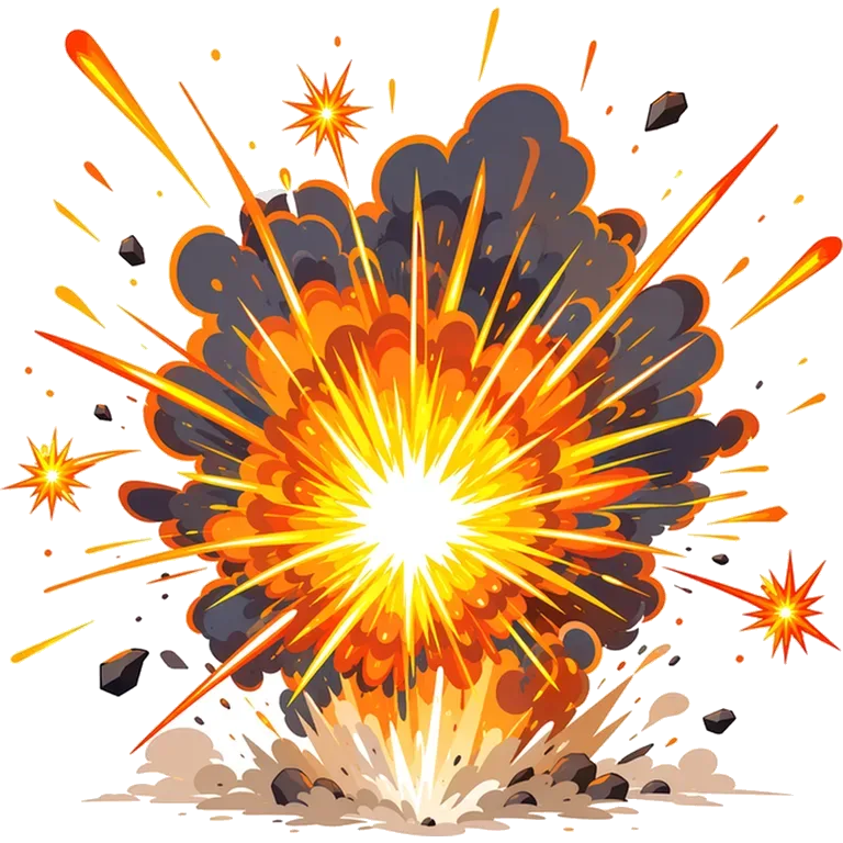 to burst