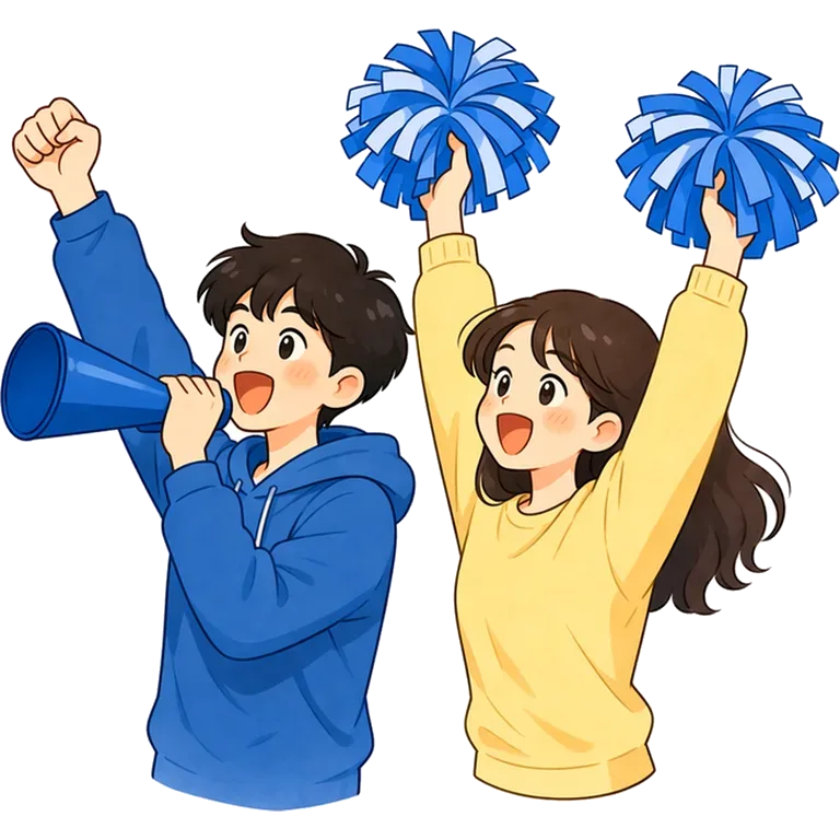 to cheer on