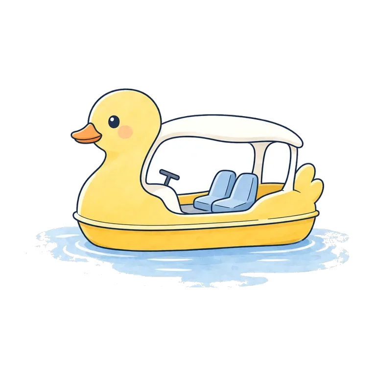 duck pedal boat