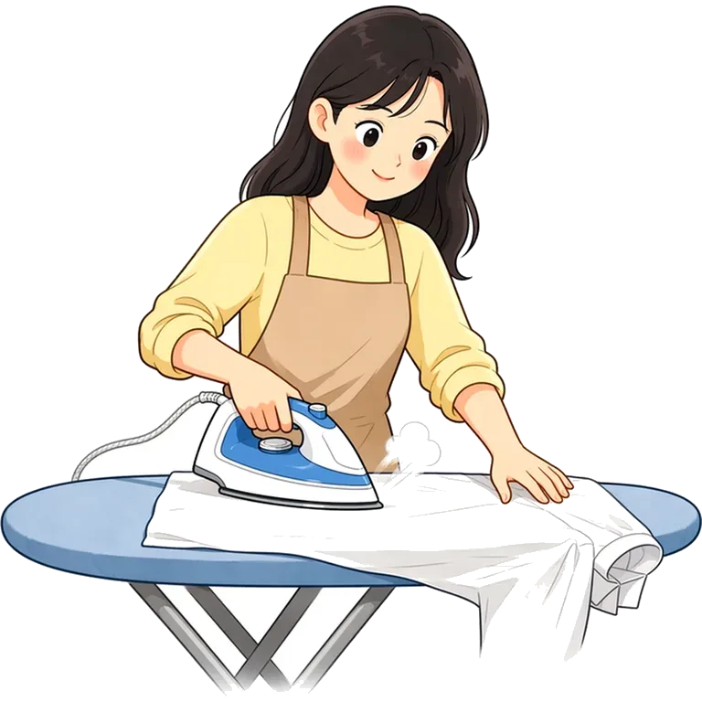 to iron clothes