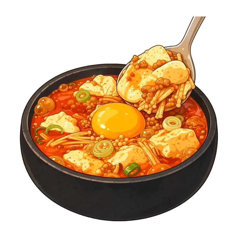soft tofu stew