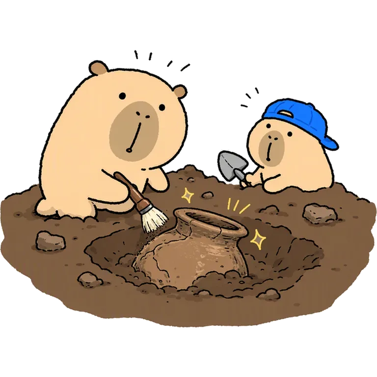 to be excavated