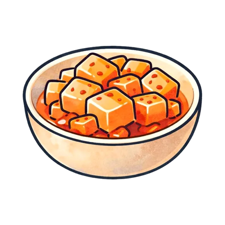 cubed radish kimchi