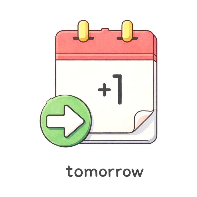 tomorrow