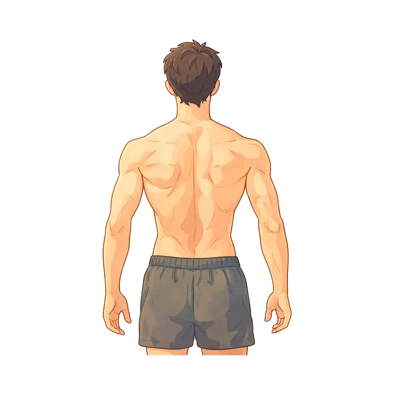 back