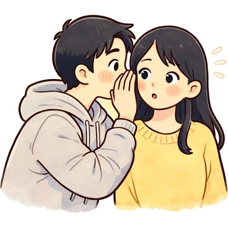 to whisper
