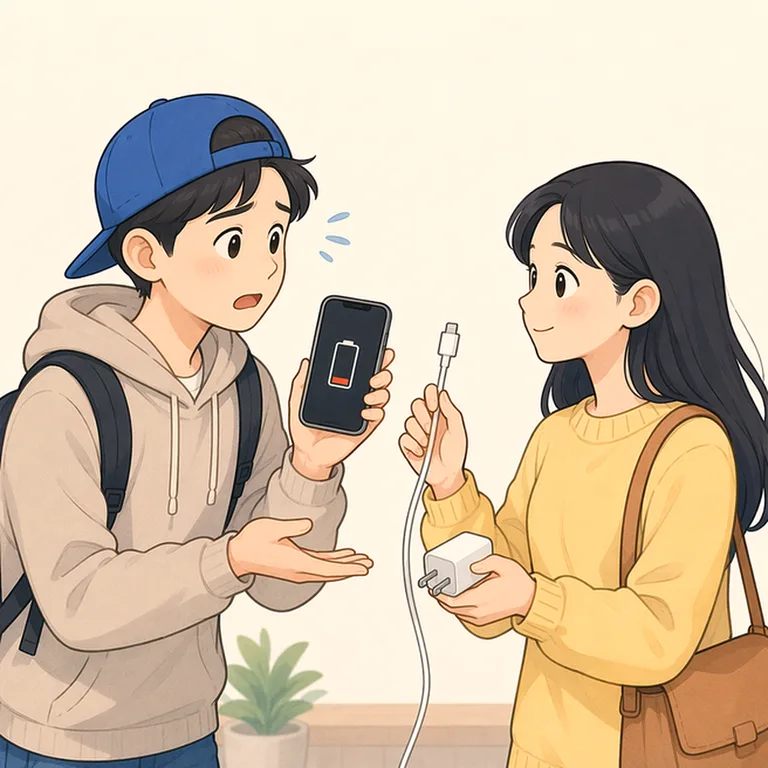 Can I borrow charger?
