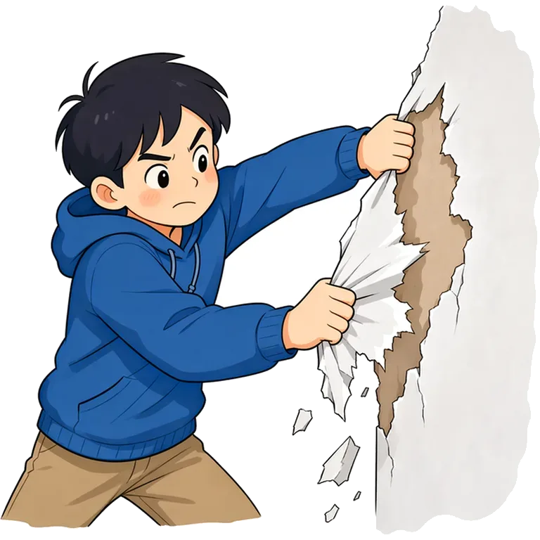 to tear off
