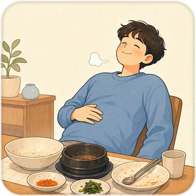 I'm full