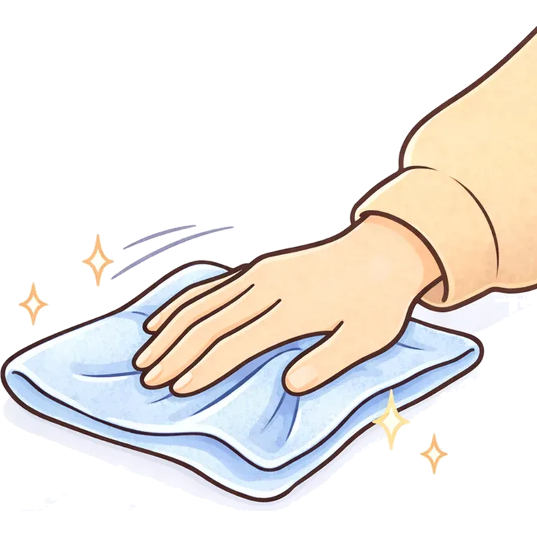 to wipe
