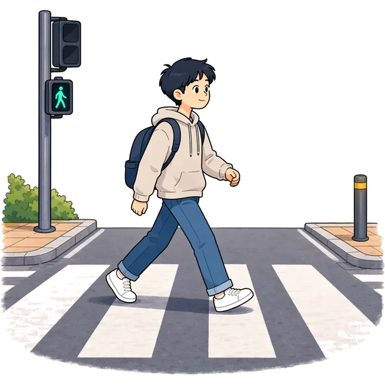 to cross