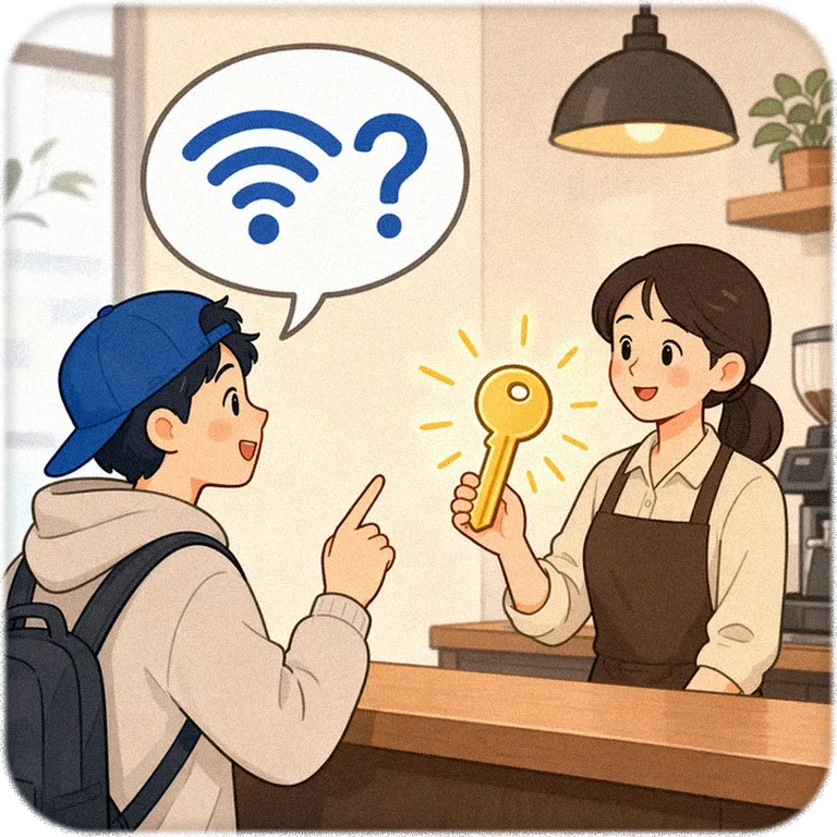 What's the Wi‑Fi password?