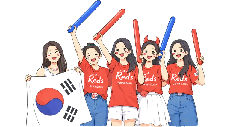 cheering