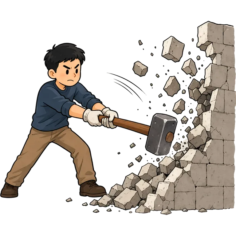 to destroy