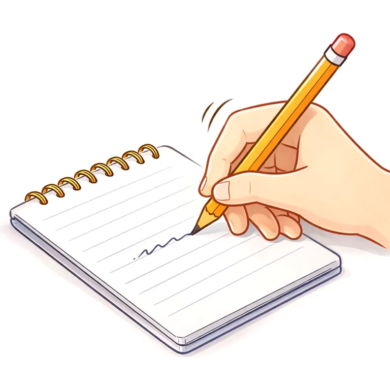to write
