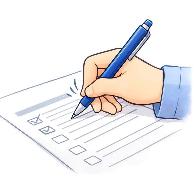 to fill out