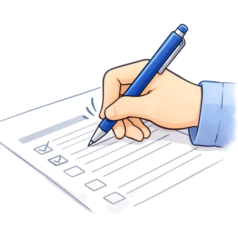 to fill out
