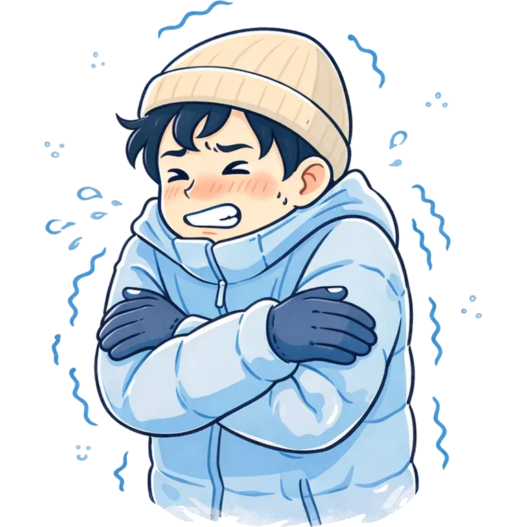 to shiver